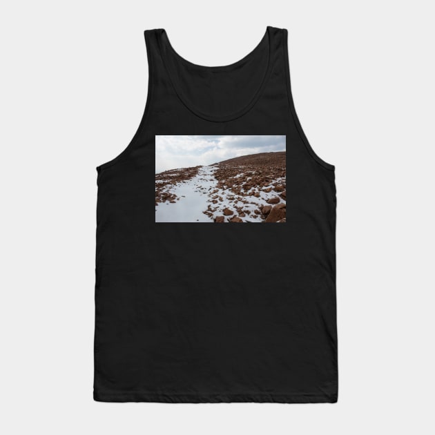 Snow on the Mountainside Tank Top by Jacquelie